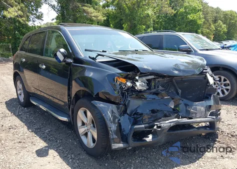 2010 Acura Mdx Technology Package из США, поврежденный, VIN 2HNYD2H63AH519403